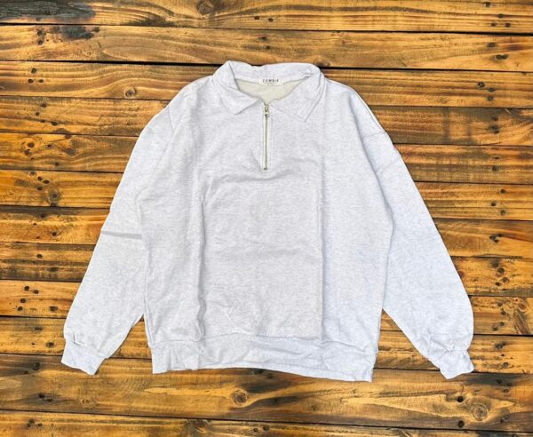 Half Zip Fleece Sweatshirt