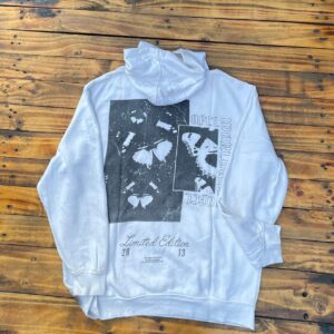 Oversized Butterfly Graphic Hoodie